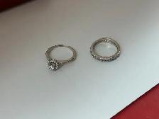 bague en or 14k avec diamants - Photo 4