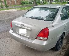 car for delivery job:2002 HYUNDAI ELANTRA 4D SEDAN, Low KM - Photo 2