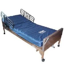 New Used Full Electric Medical Hospital Bed with Rails, Mattress - Photo 8
