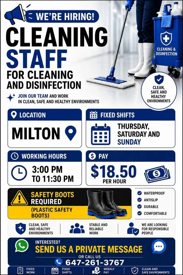 Cleaning Staff