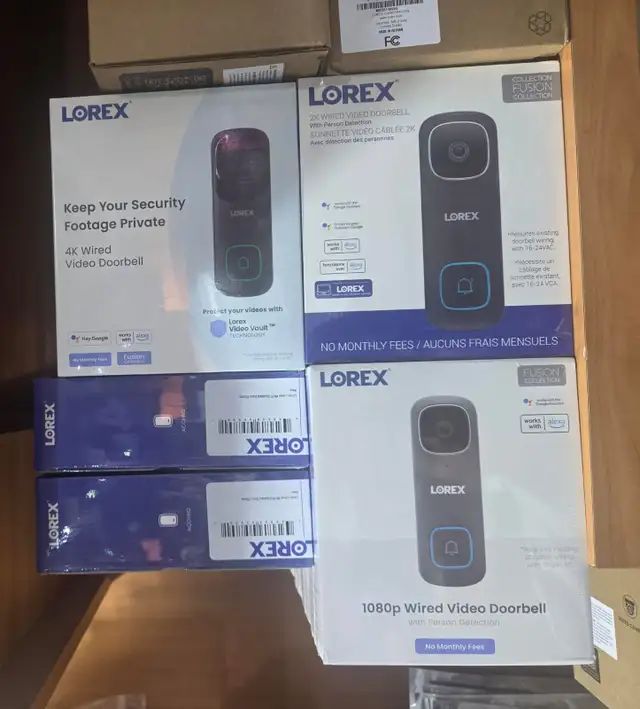 LOREX B241AJD-E  1080p wired Wi-Fi smart video doorbell