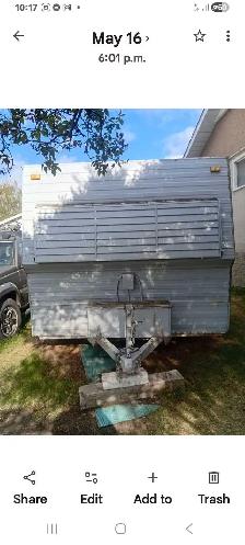 older solid trailer