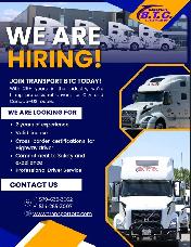 HIRING CLASS 1 DRIVER