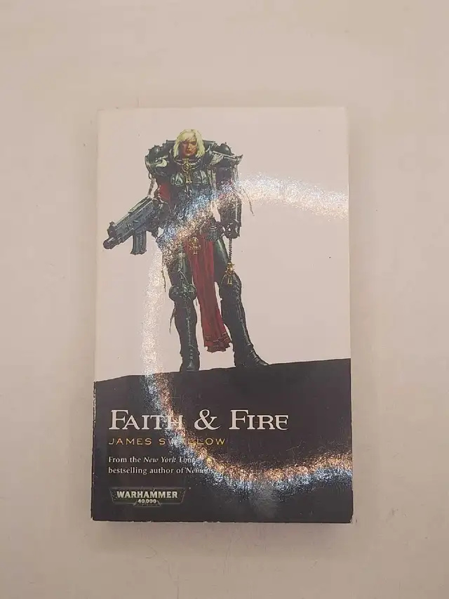 Warhammer 40k Adepta Sororitas Novel Faith & Fire