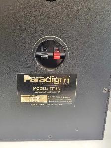 Paradigm Titan Bookshelf Speaker Pair - Black - Photo 5