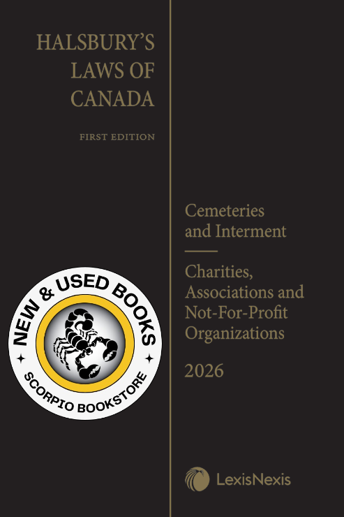 Halsbury's Laws of Canada – Cemeteries 2026 9780433542056