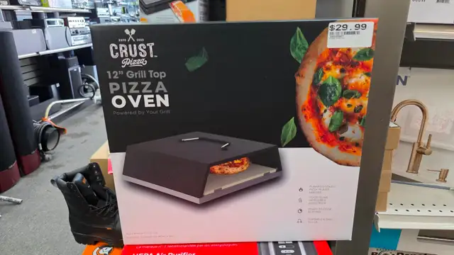 CRUST Pizza 12' Grill Top Pizza Oven - BRAND NEW
