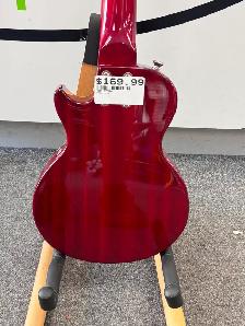 Epiphone Acoustic/Electric  Ukulele Les Paul In Cherry Sunburst - Photo 4