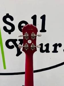 Epiphone Acoustic/Electric  Ukulele Les Paul In Cherry Sunburst - Photo 5