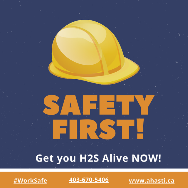 Stay Safe with H2S Alive Certification August 26, September 2