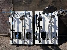 Kit de douche  avec douche pluie $50. du set