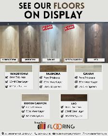 Flooring is now on display!