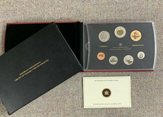 2012 25th Anniversary of the Loonie Specimen Set