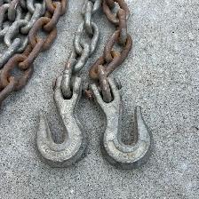 3/8in. x 20ft Grade 70 Transport Chain with Grab Hooks - Photo 5