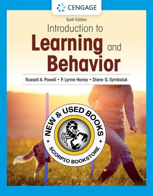 Introduction to Learning and Behavior 6th Edition 9780357658475
