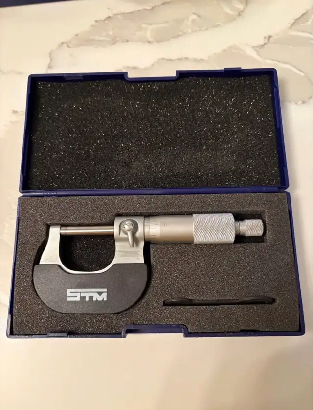 0–1' Outside Micrometer – .0001' Precision