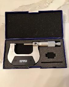 1–2' Outside Micrometer – .0001' Precision Measuring Tool