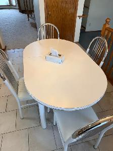 Oval Dining Table and 4 Chairs - Photo 3