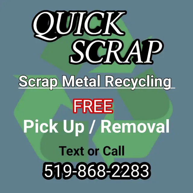 FREE Scrap Metal Pick Up / Removal