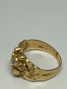 14K  Nugget Diamond Ring - Photo 6