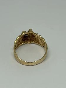 14K  Nugget Diamond Ring - Photo 7