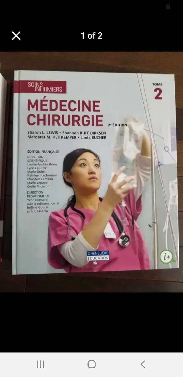 Manuel de soins infirmiers, Médecine Chirurgie