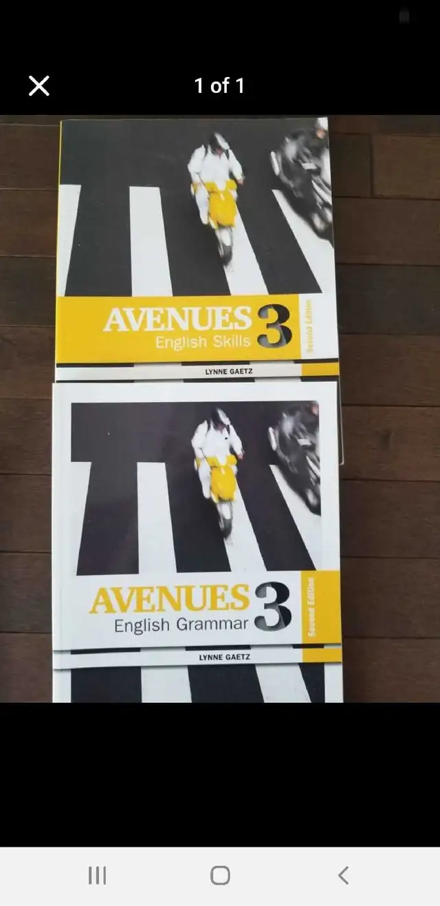 Manuel/Book anglais, Avenues 3, 2e édition