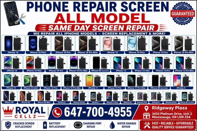 IPAD REPAIR TABLET SERVICE iPHONE,SAMSUNG SCREEN,BATTERY