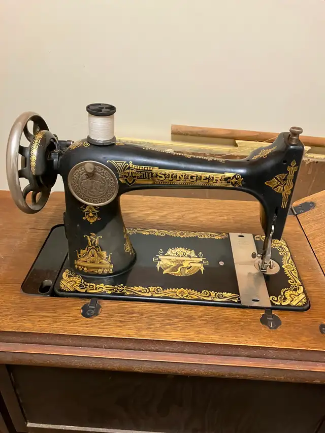 Antique sewing machine