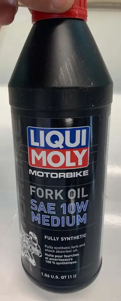 LOT of 6  Liqui Moly Medium Fork Oil - 10W - 1/Liter