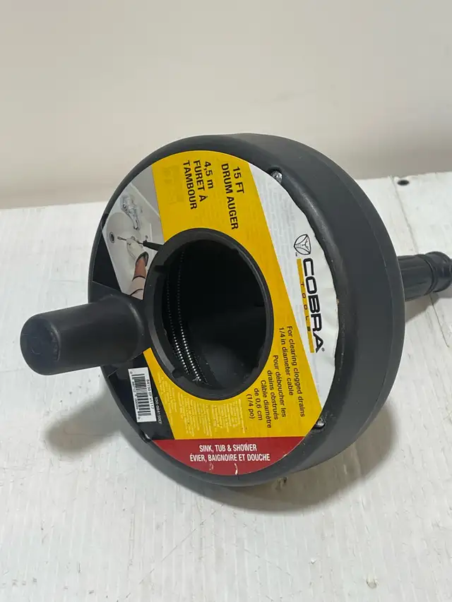 Cobra Tools 15 ft Drum Auger