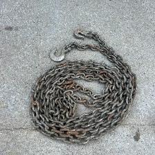 5/16in. x 22ft. Grade 43 Utility Chain with Grab & Slip Hooks