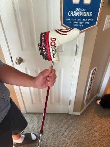 Odyssey white HotOG 1ch putter for sale new condition - Photo 5