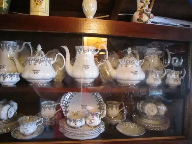 Royal Albert 25th ANNIVERSARY fine bone china set