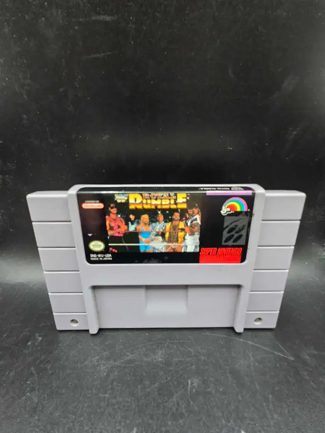 NINTENDO SNES WWF ROYAL RUMBLE