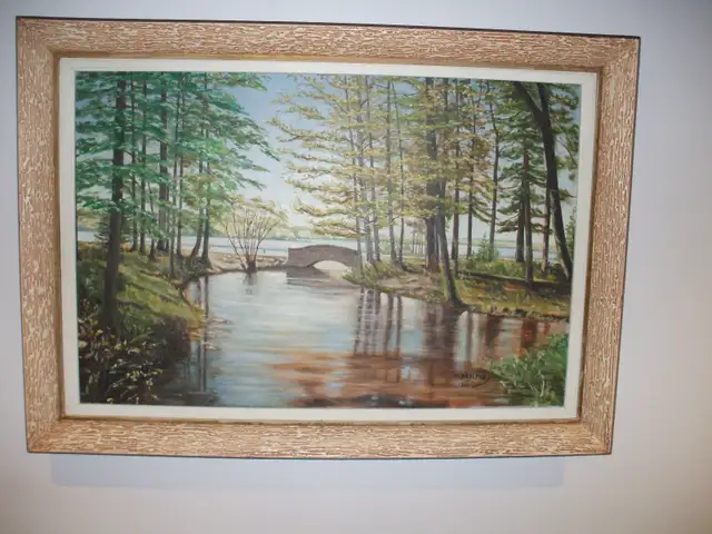 OIL HAND PAINTED PICTURE