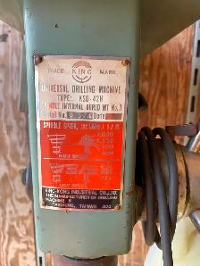 King Universal drilling Machine - Photo 3