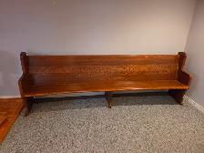 Church pew bench - Photo 3