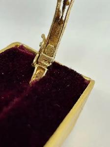 Antique 14k Opal Bangle - Photo 4