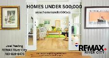 FREE LIST OF HOMES FOR SALE UNDER $500,000 - GREAT SELECTION!