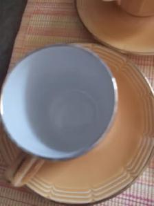 COFFEE CUPS AND SAUCERS- DEMI AND EXPRESSO- BONE CHINA-IMPORTED - Photo 8