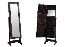 LIQUIDATION SALE FOR FULL LENGTH WOODEN MIRROR JEWELRY CABINET.