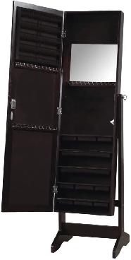 LIQUIDATION SALE FOR FULL LENGTH WOODEN MIRROR JEWELRY CABINET. - Photo 2