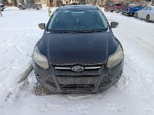 2014 Black Ford Focus Titanium