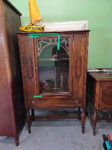 Vintage china/liquor cabinet