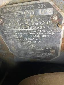 FOR SALE. 1951 RARE Standard Vanguard UTE English truck - Photo 9