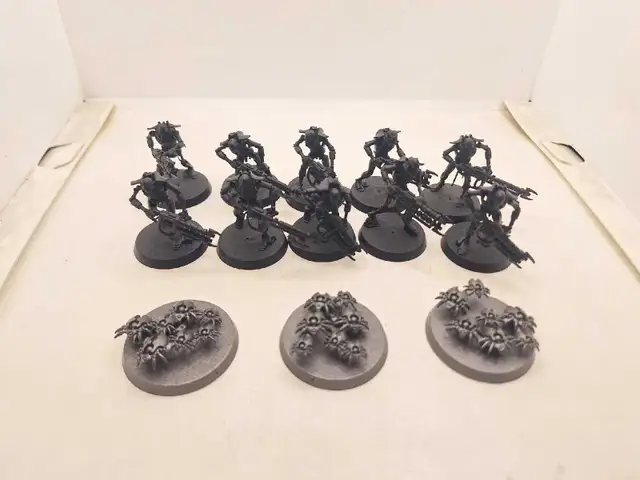 Warhammer 40k Necron Warriors & Scarabs Mixed Primed