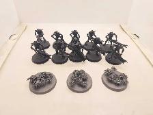 Warhammer 40k Necron Warriors & Scarabs Mixed Primed