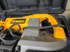 DEWALT 10 Amp Deep Cut Band Saw Kit Corded W 3 Blades & Manual - Photo 3