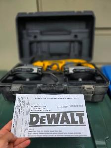 DEWALT 10 Amp Deep Cut Band Saw Kit Corded W 3 Blades & Manual - Photo 7